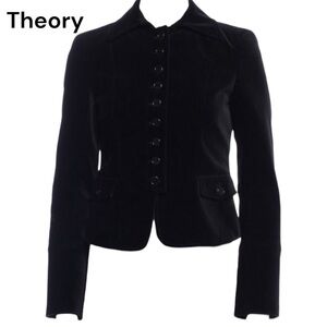 THEORY Chana Velvet Jacket